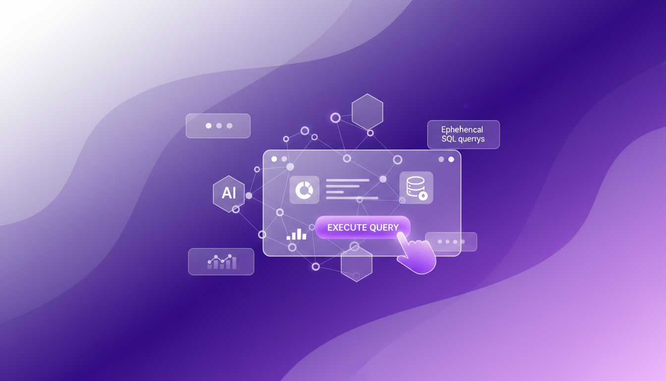 Illustration moderne de design d'expérience utilisateur et interface, avec formes géométriques, dégradés subtils, indigo et violet.